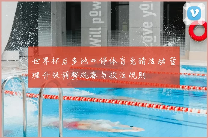 世界杯后多地叫停体育竞猜活动 管理升级调整观赛与投注规则