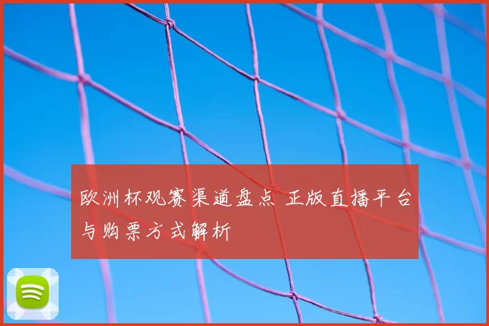 欧洲杯观赛渠道盘点 正版直播平台与购票方式解析